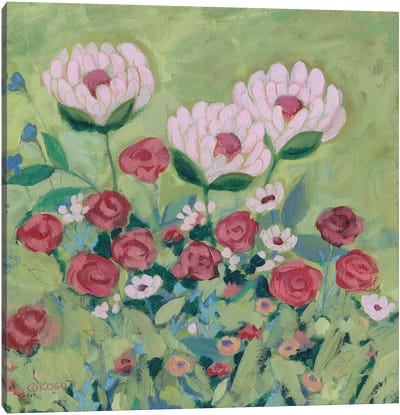 Floral XXX Canvas Art Print - Protea