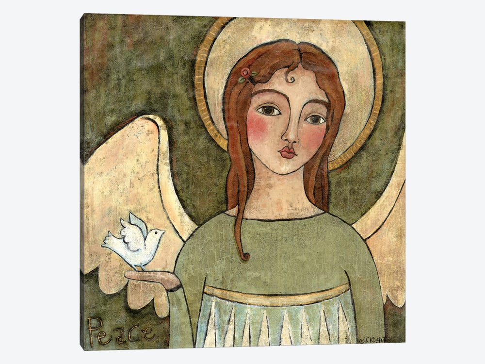 Angel Of Peace by Teresa Kogut 1-piece Canvas Art Print