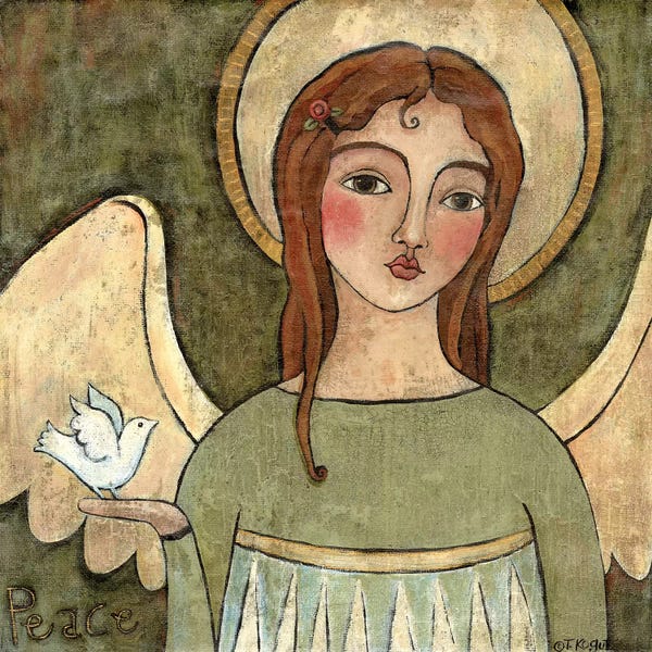 Doves & Pigeons: Angel Of Peace by Teresa Kogut
