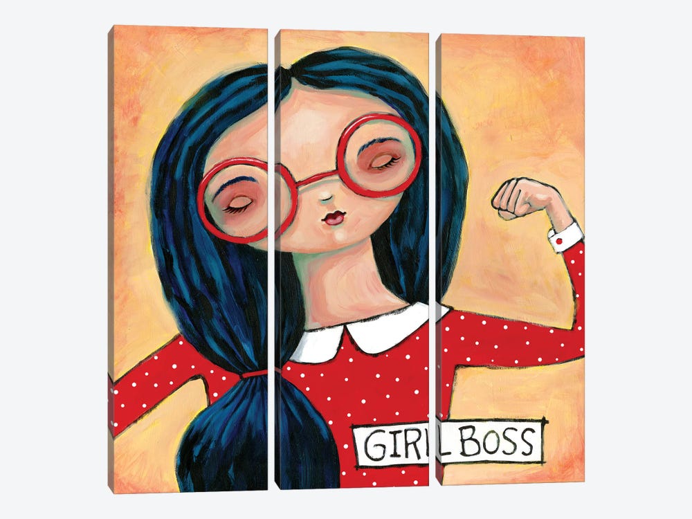 Girl Boss by Teresa Kogut 3-piece Art Print