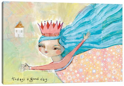 Good Day Canvas Art Print - Princes & Princesses