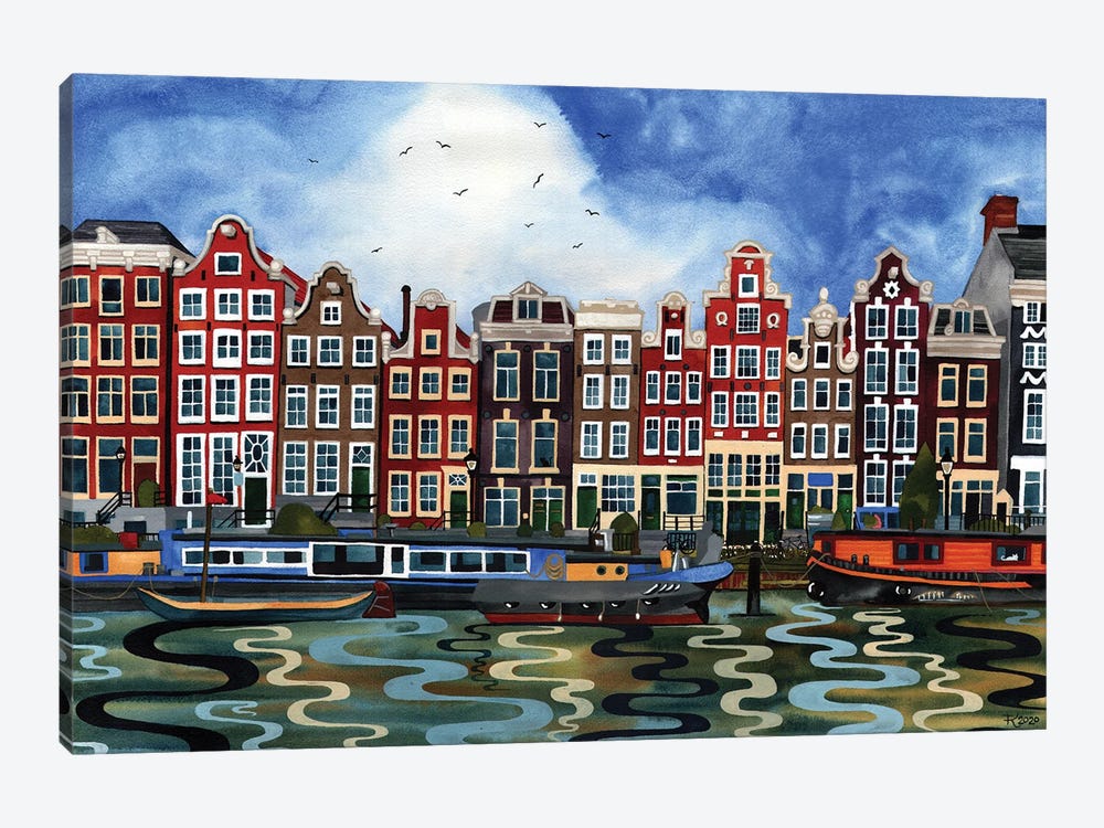 Amsterdam by Terri Kelleher 1-piece Art Print