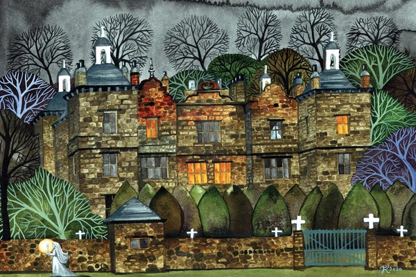 Terri Kelleher: The Grey Lady Of Plas Teg, Wales by Terri Kelleher