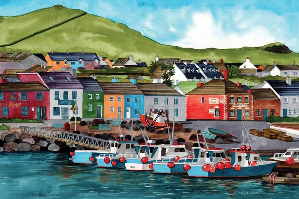 Docks & Piers: Portmagee by Terri Kelleher