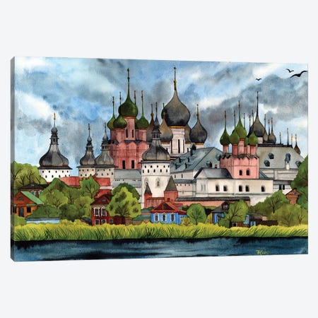 Rostov Citadel Canvas Print #TKH120} by Terri Kelleher Canvas Art Print