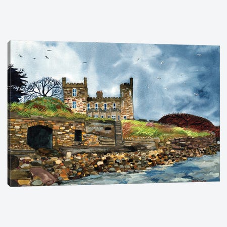 Rosturk Castle, Mayo Canvas Print #TKH121} by Terri Kelleher Canvas Print