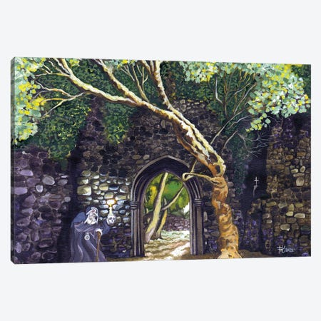 Abbey Of The Black Hag, Shanagolden, Limerick Canvas Print #TKH165} by Terri Kelleher Canvas Artwork