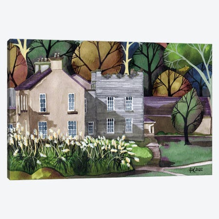 Derrynane House Caherdaniel Canvas Print #TKH181} by Terri Kelleher Art Print