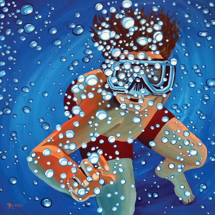 Hold Your Breath by Terri Kelleher wall art
