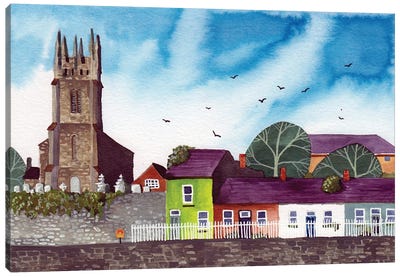 Little Limerick Canvas Art Print - Village & Town Art