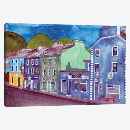 Little Kinvara, Galway Canvas Print #TKH196} by Terri Kelleher Canvas Art Print