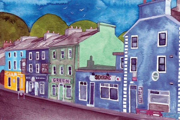 Terri Kelleher: Little Kinvara, Galway by Terri Kelleher