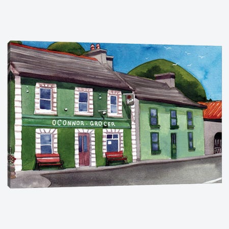 Little Ballinderreen, Galway Canvas Print #TKH198} by Terri Kelleher Canvas Art