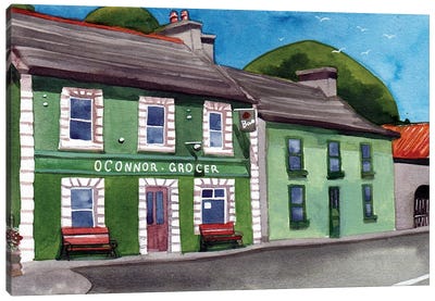 Little Ballinderreen, Galway Canvas Art Print - Terri Kelleher