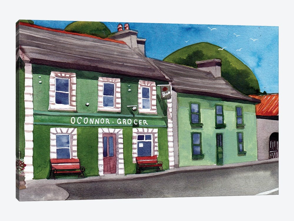 Little Ballinderreen, Galway by Terri Kelleher 1-piece Canvas Artwork