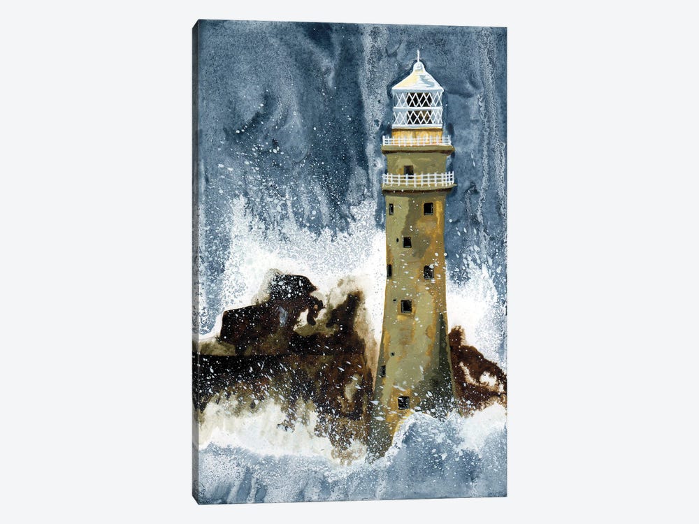 Fastnet Lighthouse by Terri Kelleher 1-piece Canvas Print