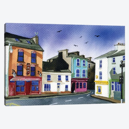 Ennistymon Street Canvas Print #TKH205} by Terri Kelleher Canvas Art Print