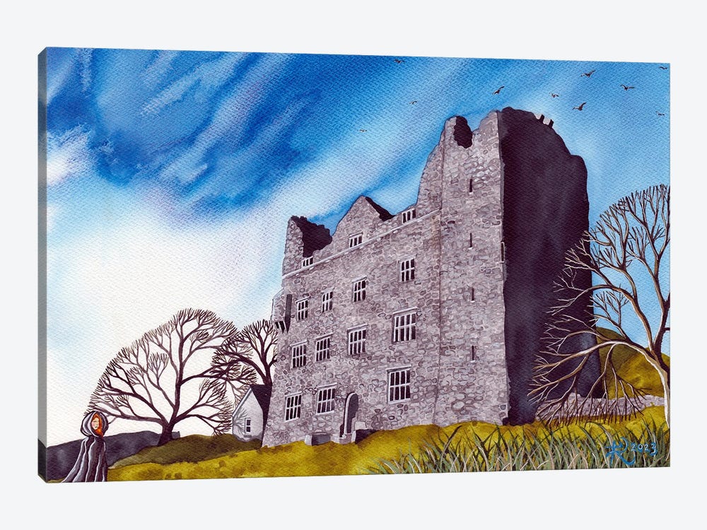 Leamaneh Castle, County Clare, Ireland by Terri Kelleher 1-piece Canvas Art Print