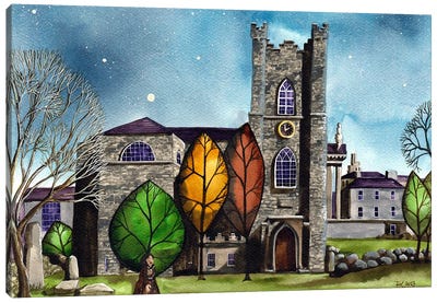 St. Audoen's Church, Dublin Canvas Art Print - Dublin