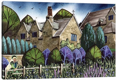 Snowshill Manor, Gloucestershire Canvas Art Print - Terri Kelleher