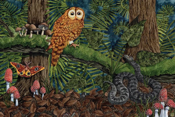 Fine Art Print: Forest Biome by Terri Kelleher