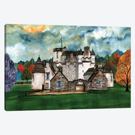 Castle Fraser, Scotland Canvas Print #TKH29} by Terri Kelleher Canvas Art
