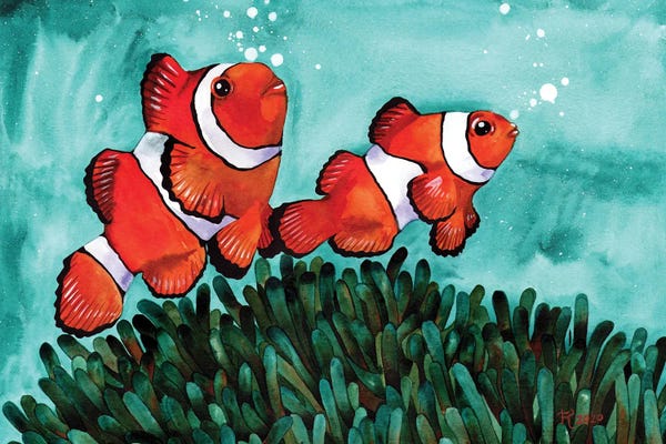 Clown Fish: Clown Fish III by Terri Kelleher