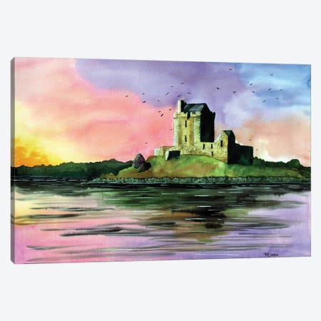 Canv Art Philippe Scotland - Castle Wall Canvas | Manguin Donan Eilean