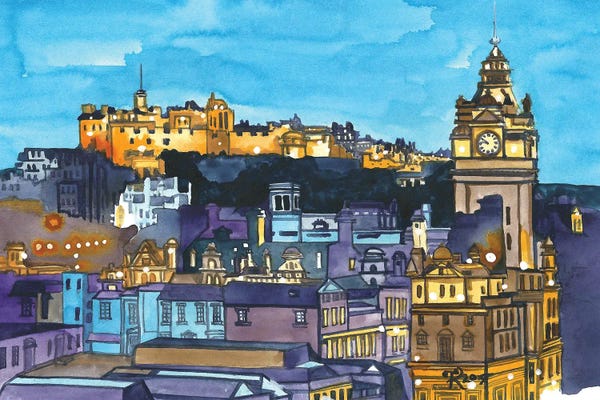 Terri Kelleher: Edinburgh Nights by Terri Kelleher