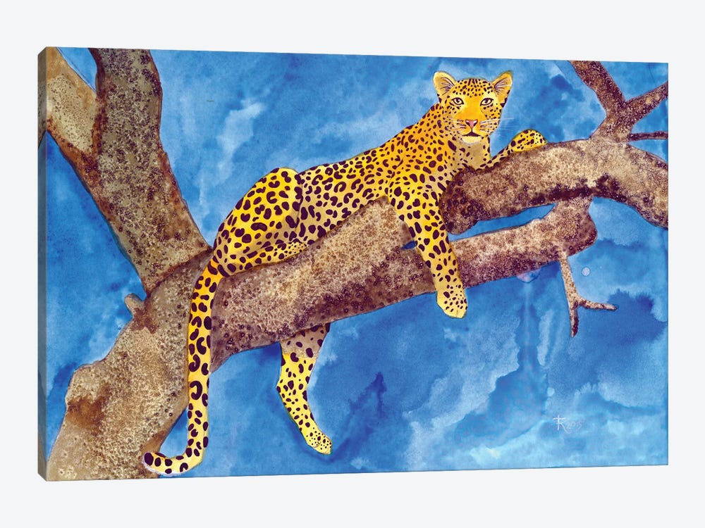 Jungle Cat III by Terri Kelleher 1-piece Canvas Art Print