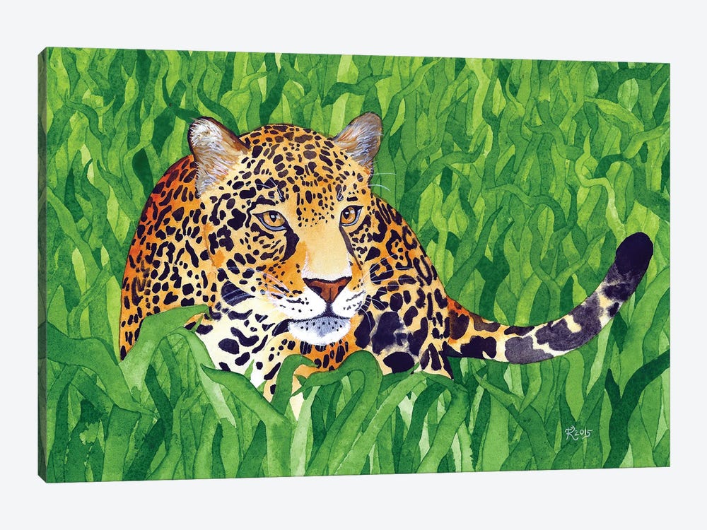Jungle Cat V by Terri Kelleher 1-piece Art Print