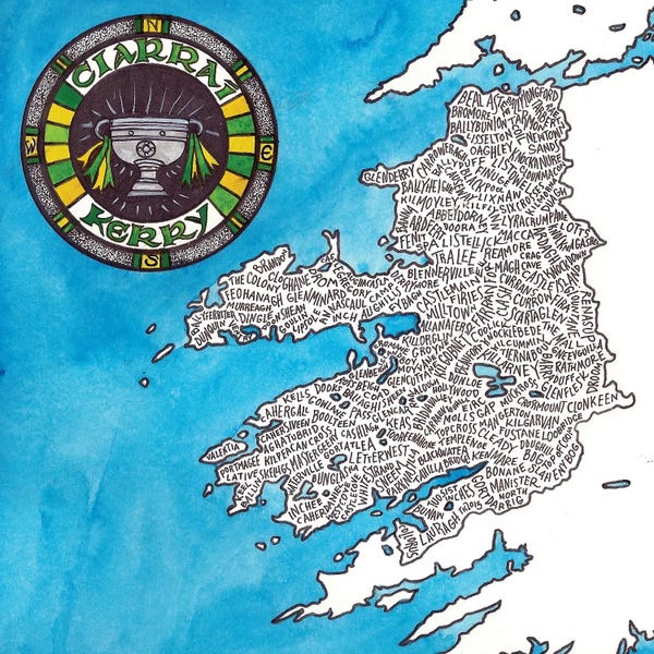 Kerry: Kerry World Map by Terri Kelleher