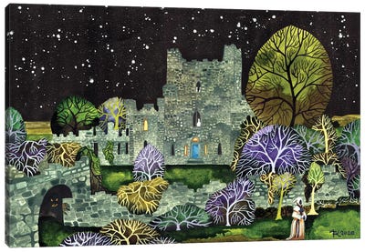 The Residents Of Leap Castle Canvas Art Print - Terri Kelleher