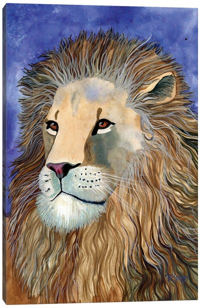Jungle Cat VI Canvas Art Print - Terri Kelleher
