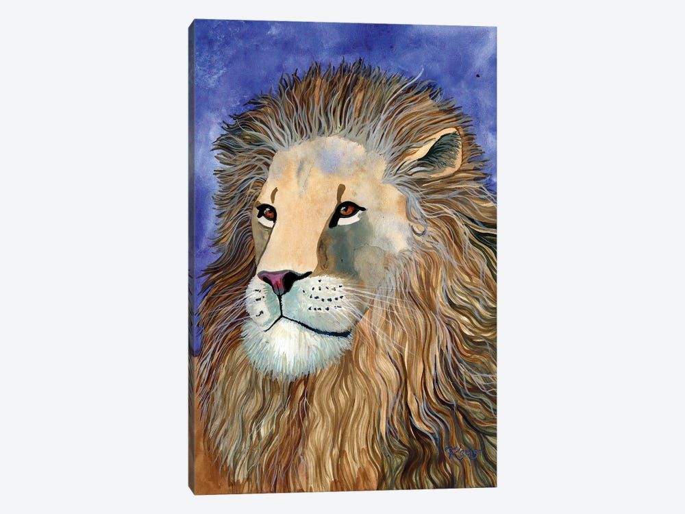 Jungle Cat VI by Terri Kelleher 1-piece Canvas Print