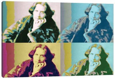 Wilde Canvas Art Print - Oscar Wilde