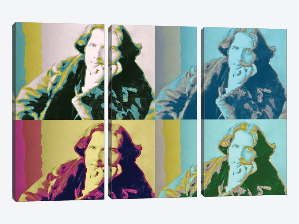 Wilde by Tony Leone 3-piece Canvas Art Print