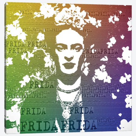 Frida Canvas Print #TLE19} by Tony Leone Canvas Art Print