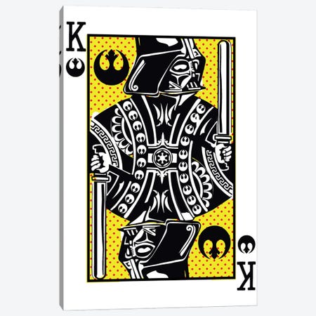 King Vader Canvas Print #TLE30} by Tony Leone Canvas Print