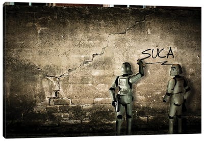 Suca Canvas Art Print - Stormtrooper