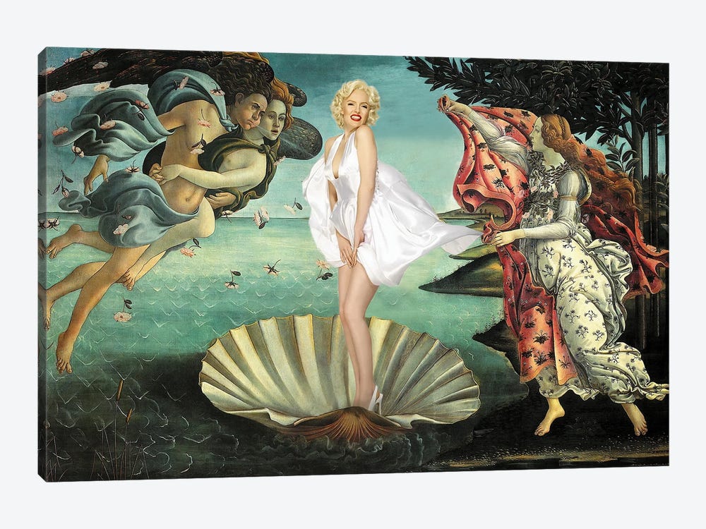Birth Of Marilyn by Tony Leone 1-piece Canvas Art Print