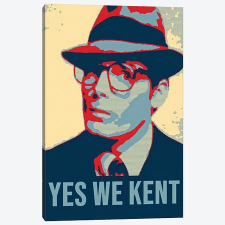 Yes We Kent Canvas Print #TLE71} by Tony Leone Canvas Art Print