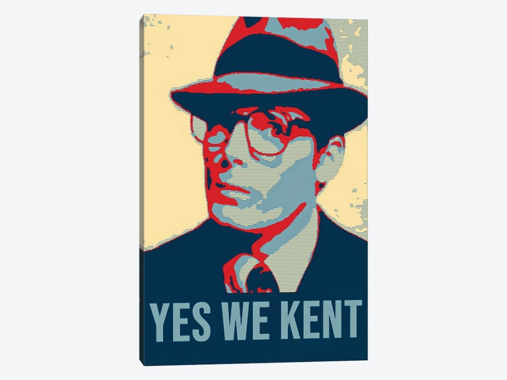 Yes We Kent by Tony Leone 1-piece Canvas Art Print