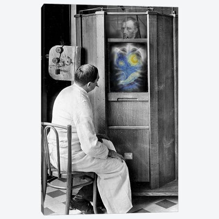Van Gogh X-Ray Canvas Print #TLE81} by Tony Leone Canvas Artwork