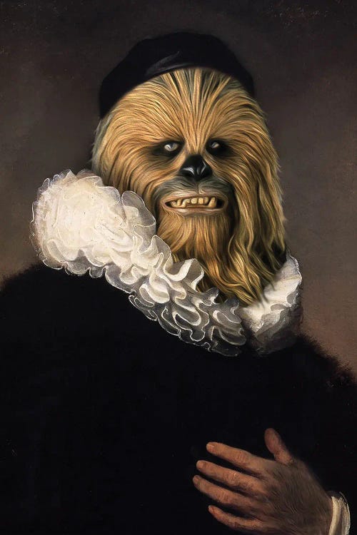 Portrait Of Chewbecca