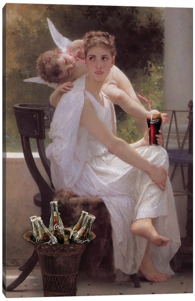Have A Coke - From National Gallery Series Canvas Art Print - Tony Leone