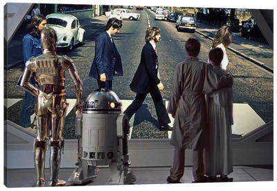 Abbey Road Canvas Art Print - Star Wars