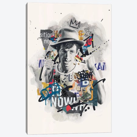 Nouvelle Vague Canvas Print #TLL112} by TOMADEE Art Print