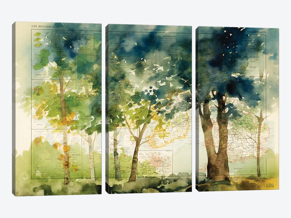 Forest by TOMADEE 3-piece Canvas Wall Art