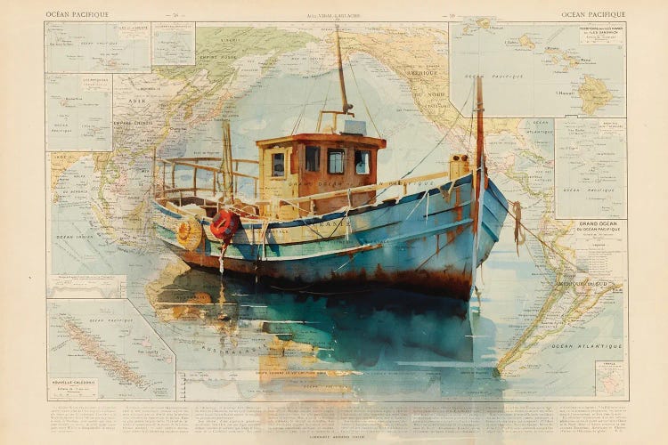 Boat Worldmap